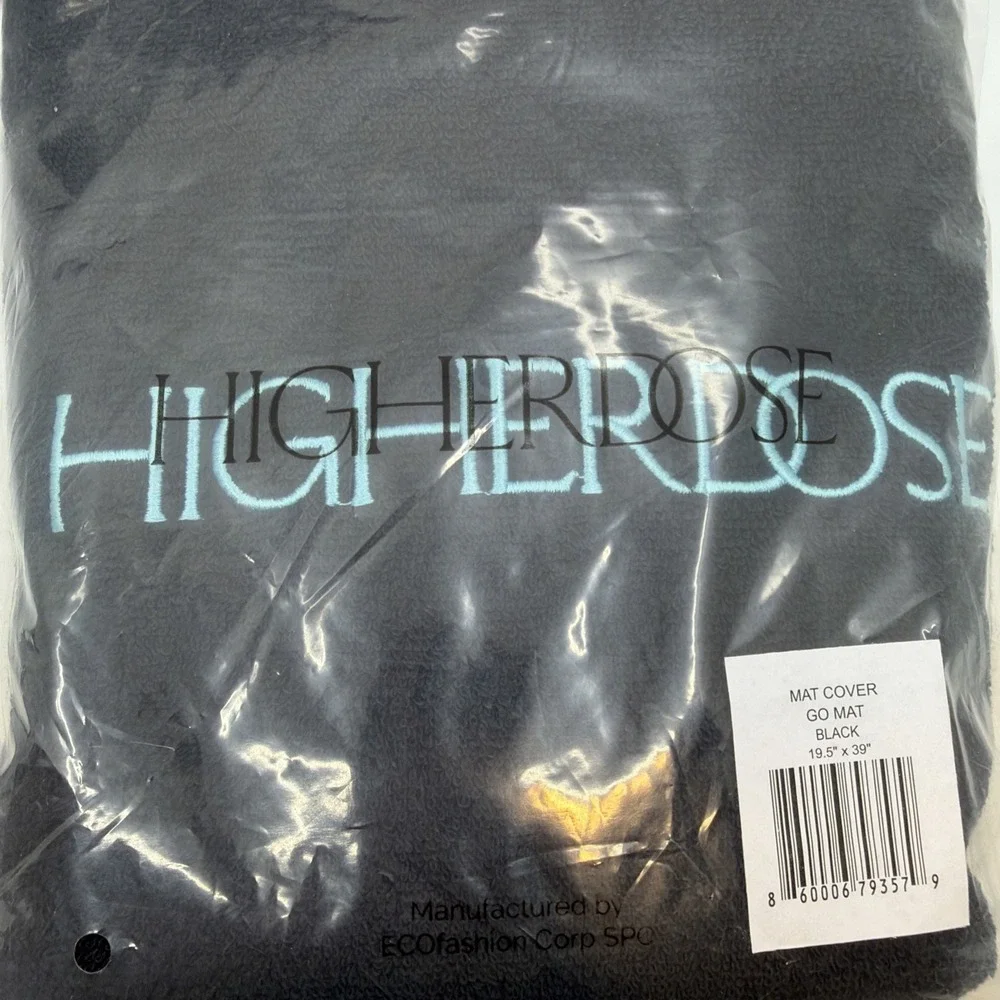 2 PACK Higher Dose Go Mat Cover GOTS-Certified Organic Cotton 19.5